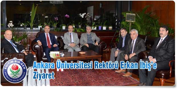 Ankara Üniversitesi Rektörü Erkan İbiş’e Ziyaret