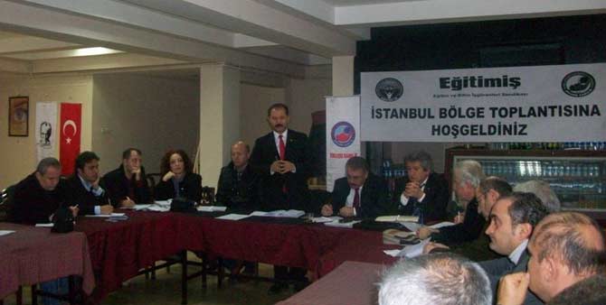 Eğitim İş İstanbul Bölge Toplantısı Yapıldı