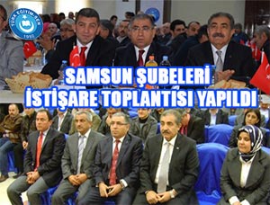 Türk Eğitim Sen Yöneticileri Samsun'da