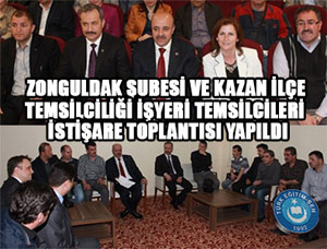 Türk Eğitim Sen Yöneticileri Zonguldak ve Kazan'da