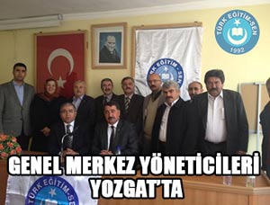 Türk Eğitim-Sen Yöneticileri Yozgat'ta
