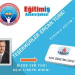 Eğitim-İş'ten Ercan Türk'e tepki