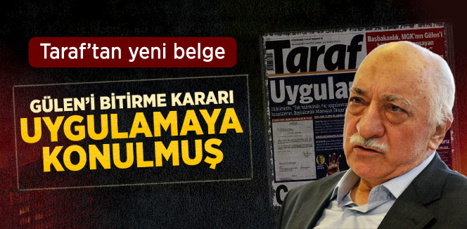 Fethullah Gülen'i Bitirme Kararı Uygulamaya Konulmuş