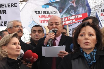Türk Eğitim Sen'den bütçe protestosu