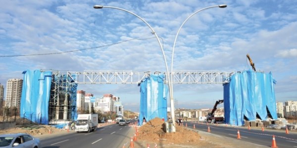 Ankara'ya yapılacak 5 kapının maliyeti 25 milyon lira
