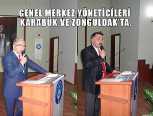 TES Yöneticileri Karabük ve Zonguldak'ta