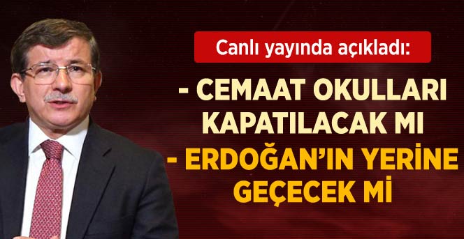 Davutoğlu: Yurt Dışındaki Türk Okulları Kapatılmayacak