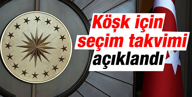 Cumhurbaşkanı Seçimi tarihi açıklandı