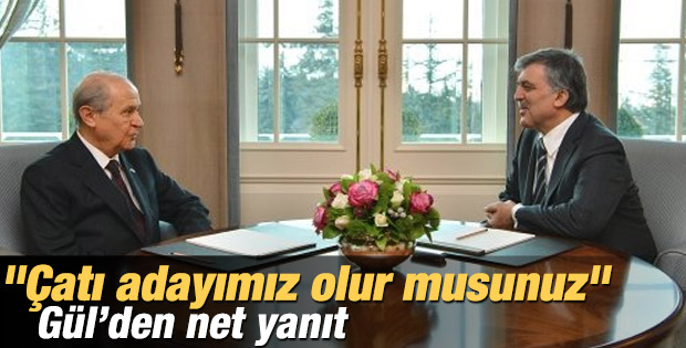 Bahçeli'den Abdullah Gül'e sürpriz