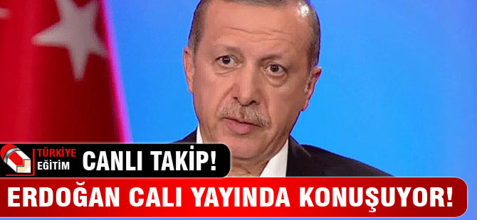 Erdoğan canlı yayında soruları yanıtlıyor