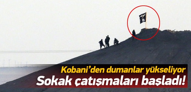 IŞİD Kobani'ye girdi