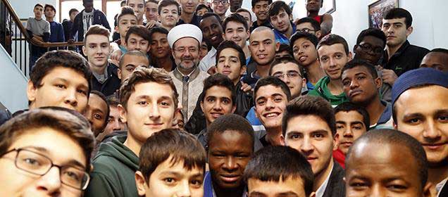 Uluslararası Anadolu İmam Hatip Lisesi'ne Ziyaret
