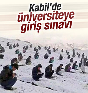 Kabil'deki üniversiteye giriş sınavı