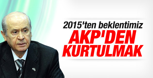 MHP Lideri Devlet Bahçeli yeni yıl mesajı yayımladı
