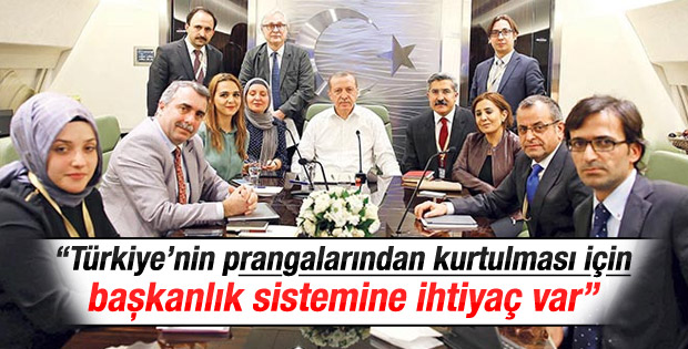 Türkiye'nin başkanlık sistemine ihtiyacı var