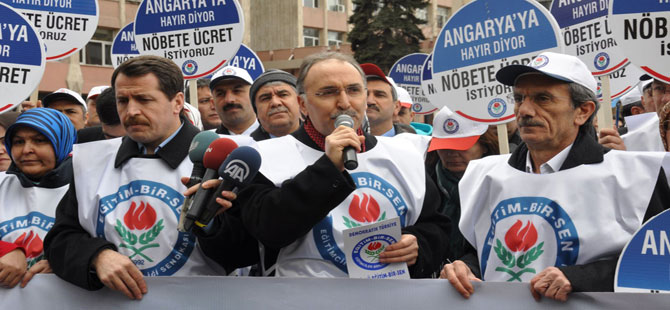 Ahmet Özer: Angaryaya Hayır, Nöbete Ücret