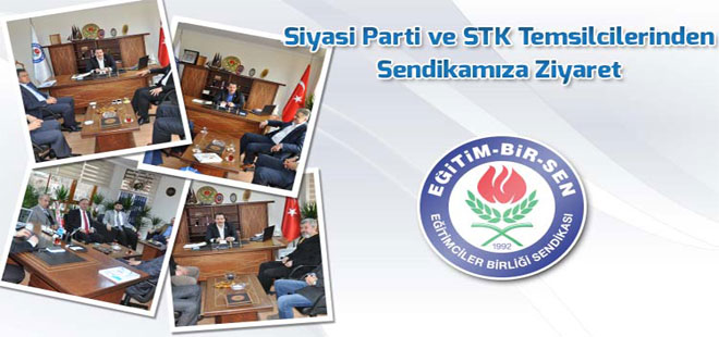 Siyasi Parti ve STK Temsilcilerinin EBS Ziyareti