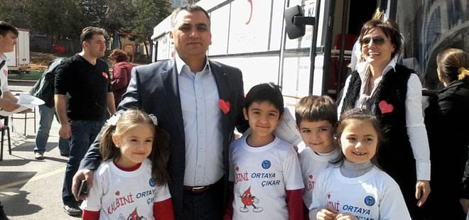 Türkan Yamantürk İlkokulu “Kalbini Ortaya Çıkardı”