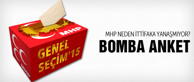 MHP neden ittifaka yanaşmıyor bomba anket!