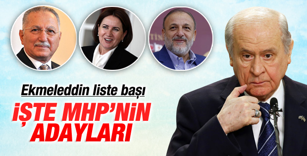 2015 MHP Milletvekili Aday Listesi