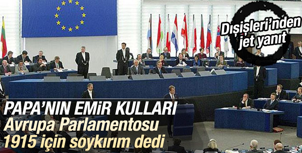 Avrupa Parlamentosu'nda skandal