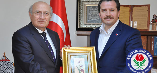 Marmara Üniversitesi Rektörü Arat'tan Ali Yalçın'a Ziyaret