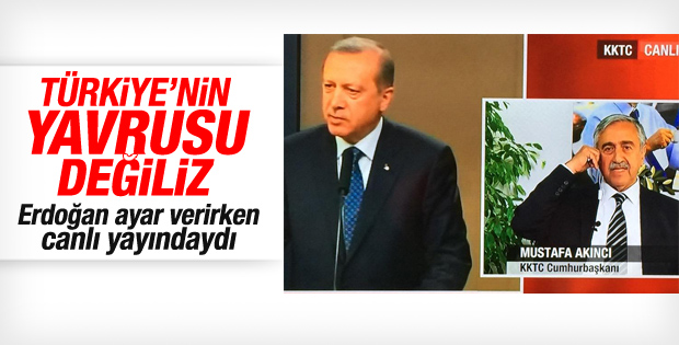 KKTC Cumhurbaşkanı Akıncı'dan Erdoğan'a yanıt