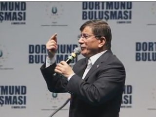 Başbakan Davutoğlu'nun Dortmund konuşması
