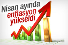 Nisan ayı enflasyon rakamları açıklandı