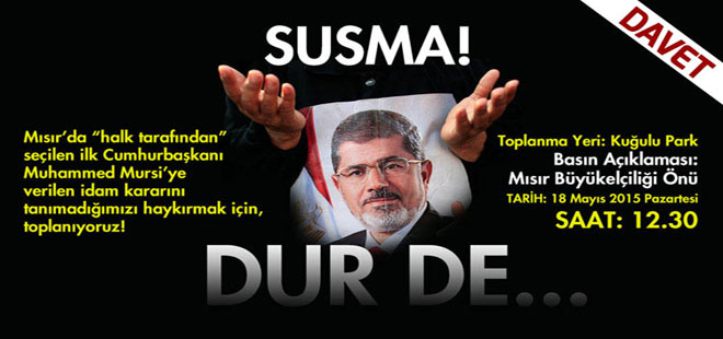 Memur-Sen'den "Ben Mursi'yim" Protestosu