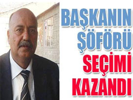 AKP'li başkan SP'li şoförüne kaybetti