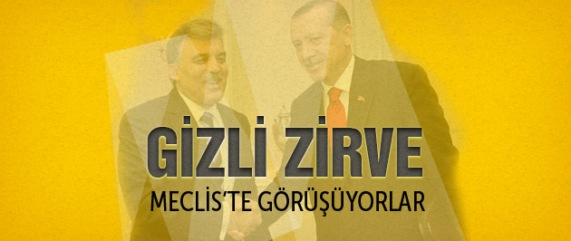 Erdoğan ile Gül'den son dakika gizli zirve