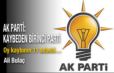 AK Parti: Kaybeden birinci parti