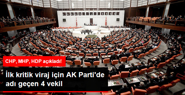 CHP, MHP, HDP Açıkladı! İşte AK Parti'nin Olası Meclis Başkanı Adayları
