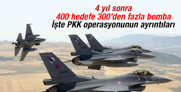 TSK'nın PKK operasyonunun ayrıntıları