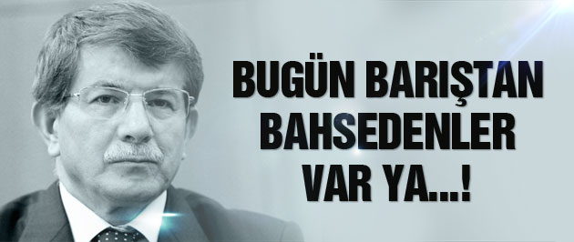 Davutoğlu'ndan flaş çözüm süreci açıklaması