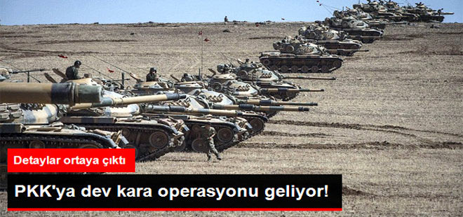 TSK Hazırlık Yapıyor! PKK'ya Dev Kara Operasyonu Geliyor