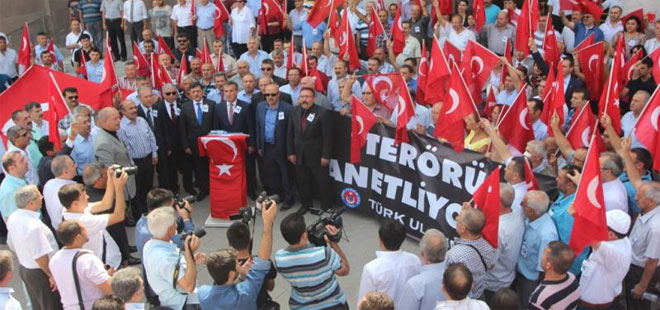 Türk Ulaşım-Sen`den teröre lanet!