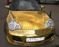 Altın Porsche deneme sürüşünde çalındı