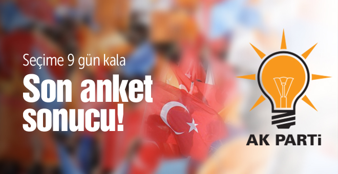 Son AK Parti anket sonucu Taner Yıldız açıkladı!