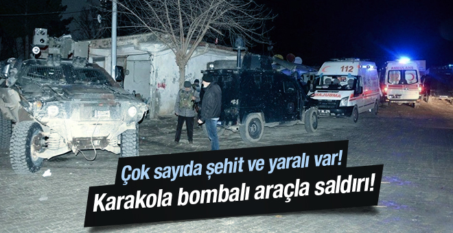 Son dakika: Diyarbakır Mermer karakoluna bombalı saldırı!