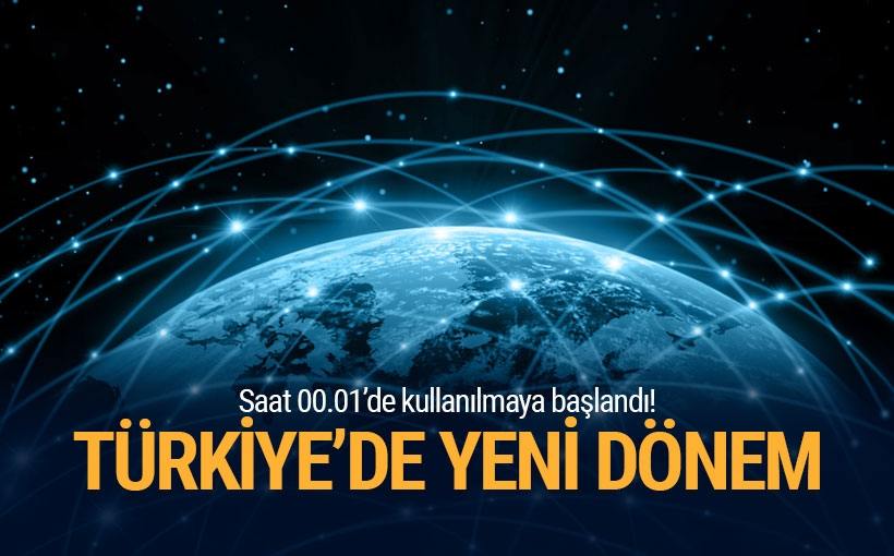 4.5G ile ilk görüşmeyi Erdoğan ve Yıldırım yaptı