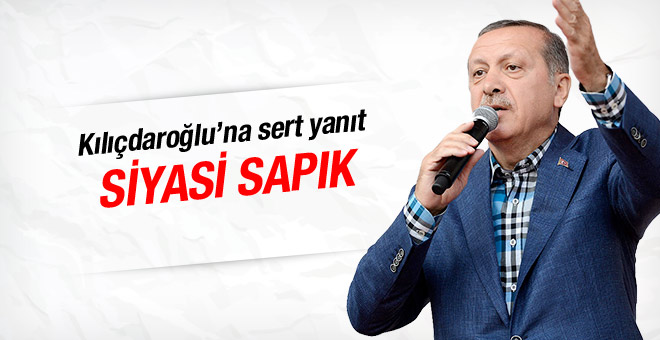Erdoğan'dan Kılıçdaroğlu'na sert yanıt siyasi sapık!