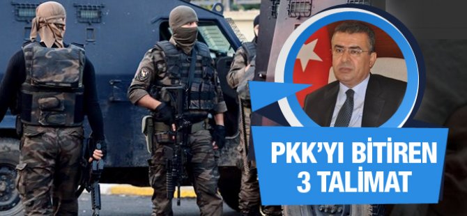 İşte PKK'yı bozguna uğratan 3 talimat!