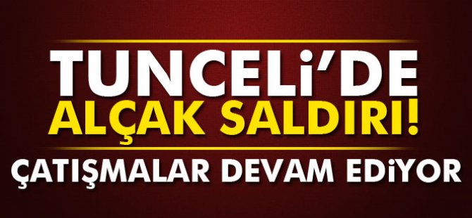 Tunceli'de karakola saldırı:1 şehit, 3 yaralı