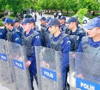 Polise hizmet içi eğitim çalışması