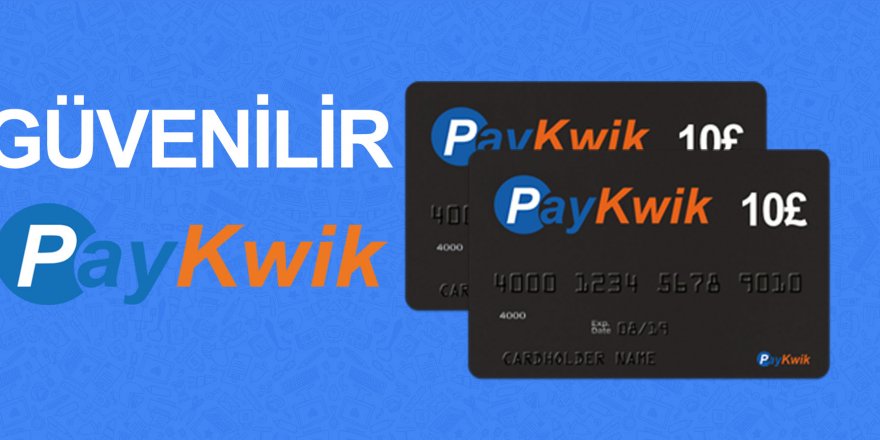 Paykwik, tek kullanımlık bir kart