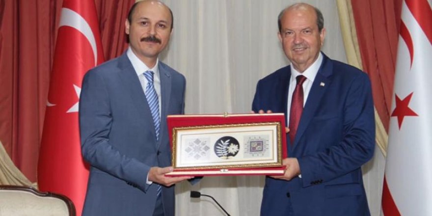 Talip Geylan'dan KKTC Başbakanı Tatar'a Ziyaret