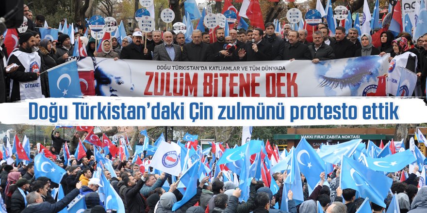 Memur-Sen'den Doğu Türkistan'daki Çin Zulmüne Protesto