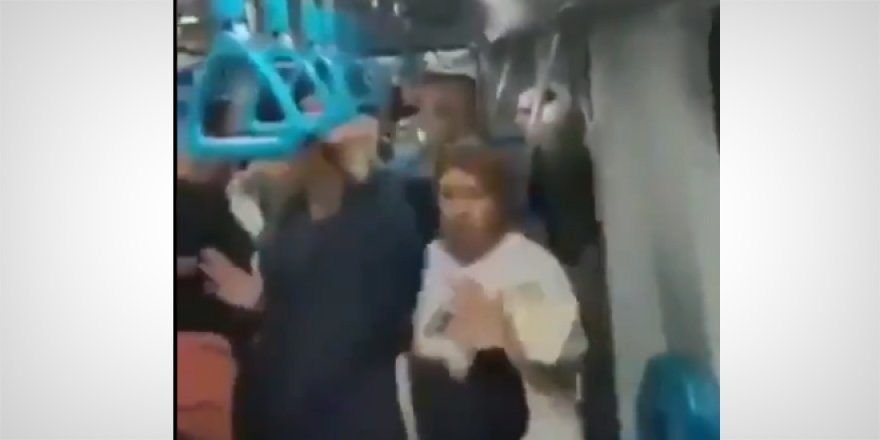 Metroda, başörtülü kadına 'Kara Fatma' diyerek saldırdı